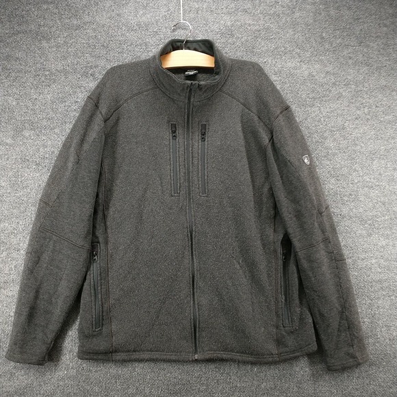 Kuhl Women's Jacket Gray XXL Born In The Mountains Zipped Pockets Outdoor - Picture 2 of 14